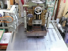 箔押し機(ホットスタンプ)